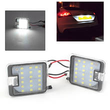 2Pcs Car License Plate Lamp LED Lights For Ford Kuga 2003-up Focus 2013-up & S-MAX C-MAX Mondeo Escape 2024 - buy cheap