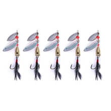 10pcs 7.8cm 11g Fishing Lure Spinner Bait Spoon Lures Metal Fishing Lure Hard Bait With Treble Hooks Spinnerbait Tackle 2024 - buy cheap