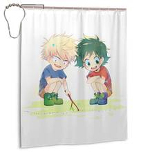 NEW My Hero Academy Cosplay Shower Curtains Waterproof Polyester Nordic Home Decoration Bath Room Bathroom Decor 2024 - buy cheap