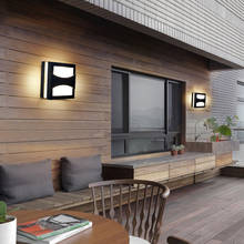 5W Outdoor Lighting Modern Bedroom Bedside Wall light Aluminum Exterior Waterproof IP65 Porch Garden Wall Lighting Fixtures 2024 - buy cheap