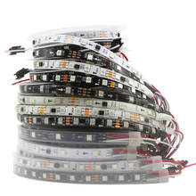 Ws2811-fitas de led endereçáveis, luzes, 30/60leds/m, ip30/ip65/ip67, externo, 1 ic controle, 3 leds, 5050, smd, rgb, luz de led, 1m-5m, dc12v 2024 - compre barato