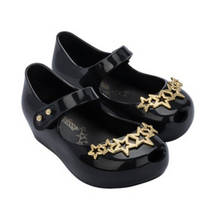 2021 novas crianças mini melissa estrela geléia sandálias bebê boca de peixe sapatos de praia meninas princesa festa pvc sandálias crianças mn048 2024 - compre barato