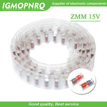 Diodo Zener SMD LL34 ZMM 15V, paquete de 1/2W 200 w, Chip Zener, 0,5 Uds. 2024 - compra barato