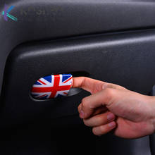 Car styling Storage box handle decoration sticker For BMW MINI F55 F56 F57 Cooper S JCW Co-pilot Handle Bowl Cover Accessories 2024 - buy cheap