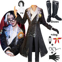 Game Identity V Cosplay Costumes Photographer Joseph Desaulniers Cosplay Costume D.M Skin Uniforms Halloween Wig shoes cane 2024 - buy cheap