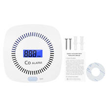 KKmoon Carbon Monoxide Detector Sensor Monitor LCD Digital Carbon Monoxide Alarm Meter High Precision CO Gas Tester Detector 2024 - compre barato