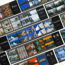 Travel Photograph junkJournal Decorative Stickers Scrapbooking Stick Label Diary Album Stationery Retro film Sticker 2024 - buy cheap