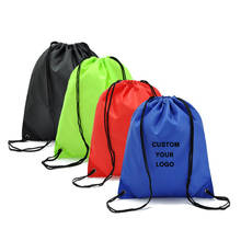 Drawstring Bags Sports Storage Bag Riding Backpack Gym Fitness Drawstring Bag Shoes Clothes Backpacks WholeSale 2024 - купить недорого