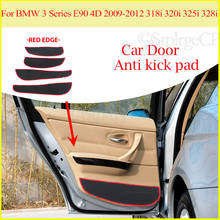 Door anti-kick pad door protection pad door panel cover pad car door sticker For BMW 3 Series E90 2009-2012 318i 320i 325i 328i 2024 - buy cheap