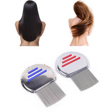 1Pcs New Stainless Steel Terminator Lice Comb Nit Free Kids Hair Rid Headlice Super Density Teeth Remove Nits Comb 2024 - buy cheap