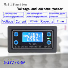 DC5-38V Battery Tester Voltmeter ammeter electronic load monitor charger tester Power capacity Meter Charge discharge Controller 2024 - buy cheap