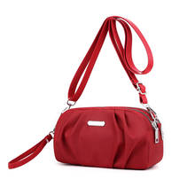 Женская нейлоновая водонепроницаемая сумка через плечо на молнии, маленькие сумки для путешествий и сумки, Bolsa Feminina Bolsos Mujer Sac 2024 - купить недорого