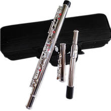 High Quality Japan flute FL-471 16 Holes Silver Plated Transverse Flauta obturator C Key with E key music instrument  Dizi 2024 - buy cheap
