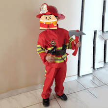 Детский армейский костюм пожарного для костюмированной вечеринки для маленьких девочек; Костюм пожарного Сэма на Хэллоуин; Карнавальные вечерние костюмы на Рождество 2024 - купить недорого