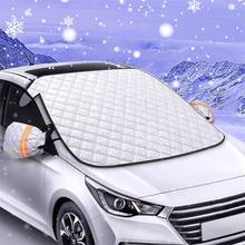 Front windscreen cover Car Window Screen sunlight Frost Ice Snow Dust Protector Universal Car Windshield Cover Visor Cover Winte 2024 - buy cheap