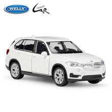 WELLY 1:36 BMW X5 SUV Model Car Simulation Alloy Racing Metal Toy Car Children Toy Gift Collection 2024 - buy cheap