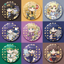 Insignia de Anime JoJo Bizarre Adventure, broche, alfileres, bolso escolar, Higashikata, insignia Josuke, icono para coleccionar mochilas, bolsos, broche de botón 2024 - compra barato