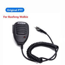 Baofeng-Radio PTT original, 2 pines, micrófono portátil para BAOFENG UV-5R, BF-888S, KG-UV8D, TYT, H777, RT-5R, Walkie Talkie 2024 - compra barato