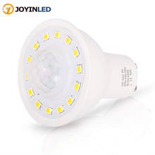 4pcs/lot GU10 PIR Motion Sensor LED Light Bulbs 5W 50W Equivalent 500lm 3000K 6000K for Stairs Garage Corridor Walkway Hallway 2022 - buy cheap