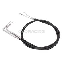 Motorcycle 90cm/110cm/130cm/150cm Throttle Cable (1 For Pull and 1 For Push) For Harley Sportster 883 1200 XL883 XL1200 2024 - buy cheap