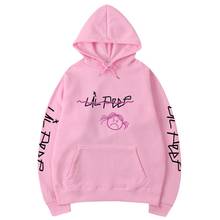 Juice Wrld хип-хоп модные толстовки для мужчин/женщин Xxxtentacion уличная Толстовка Lil Peep Rip Rapper графическая Толстовка Мужская/Женская 2024 - купить недорого