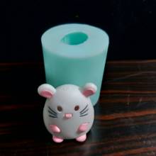 Handmade 3D kitten concrete cement mold aroma stone mold manual DIY silicone mold resin mold candle mold 2024 - buy cheap