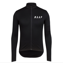 MAAPVOID cycling Jersey men Team Ticc Autumn Lycra Long sleeve bicycle clothing tops all black road MTB Jersey Sudadera ciclismo 2024 - buy cheap