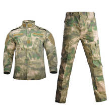 Military Uniform Camouflage Tactical Suit Men Army Special Forces Combat Shirt Coat Pant Set Camouflage Militar Soldier Clothes 2024 - buy cheap