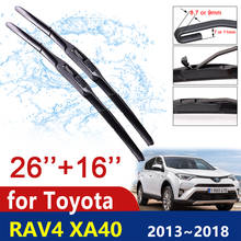 Car Wiper Blade Windshield for Toyota Rav4 XA40 2013~2018 RAV 4 40 Front Windscreen Wipers Car Accessories 2014 2015 2016 2017 2024 - buy cheap