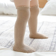 10 pares crianças joelho longo meias altas meninos aquecedores de perna crianças bebê joelho meias booties atacado 2024 - compre barato