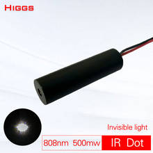 Lámpara suplementaria de alta potencia 808nm 500mw IR dot módulo láser Luz invisible infrarroja visión nocturna caza vista puntero 2024 - compra barato