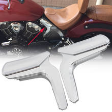 Двигатель мотоцикла Mid Frame Accent накладка хромированная декоративная крышка для индийского скаута 2015-2020 2024 - купить недорого