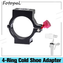 Fotopal 1/4 Screw Expansion Ring Extension Microphone LED Video Light Mounting Clip Adapter for Zhiyun Crane Smooth Accessories 2024 - buy cheap