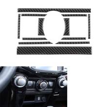 Para Toyota 4Runner 2010 up, aire acondicionado para coche, ajuste para Panel de botón interruptor, pegatinas, accesorios interiores para automóviles, estilo 2024 - compra barato