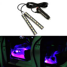 Car interior LED foot sole decoration light strip for Audi Q3 Q5 SQ5 Q7 A1 A3 S3 A4 S4 RS4 RS5 A5 A6 S6 C6 C7 S5 A7 S7 A8 2024 - buy cheap