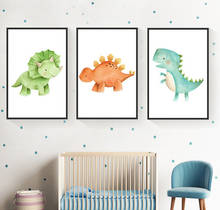 5D DIY Diamond Painting Cartoon Colorful Little Dinosaur Full Drill Square Cross Stitch Embroidery Kids Gift Home Decoration 2024 - buy cheap