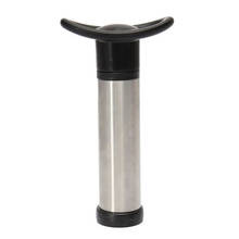 Wine Stopper Silicone Plug with Pump Wine Bottle Vacuum Saver Stopper Sealer Preserver Reusable Bottle Cap Bar Accessories 2024 - buy cheap