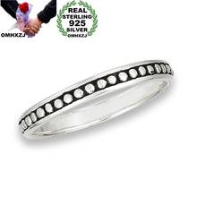 Hxomzj joias atacado rr1183 anel de prata esterlina 925, elegante, feminino, presente de aniversário, festa de casamento, moda europeia 2024 - compre barato