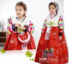 NEW Children Hanbok Dress Korean Traditional Costume Hanbok Palace Wedding Clothing Korean Minority Dance Costumes Party 2024 - buy cheap