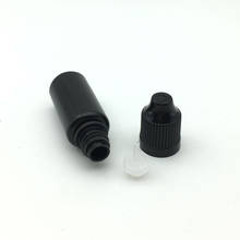 50pcs LDPE Black 10ML E Liquid Easy Squeeze Plastic Dropper Bottles With Childproof Cap And Long Tip Needle Vial 2024 - buy cheap
