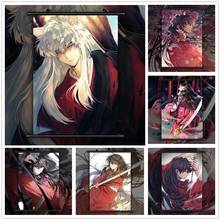 WTQ InuYasha Canvas Painting Anime Posters Manga HD Print Wall Decor Retro Poster Wall Art Picture Room Decor Home Decor 2024 - buy cheap