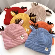 Engraçado dos desenhos animados malha beanies meninos meninas chapéus de bebê para crianças moda casual chapéu quente dm1042 2024 - compre barato