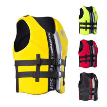 Neoprene Profession Life Vest Men Women Surfing Drifting Buoyancy Life Jackets For Adult Kids Water Sport Fishing Swimming Vests 2024 - buy cheap