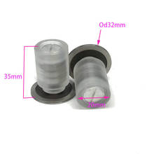 Plastic Seat Pulley Roller OD20*L35mm Complete Assembly Single Side for Wire Cut EDM Machine 2024 - buy cheap