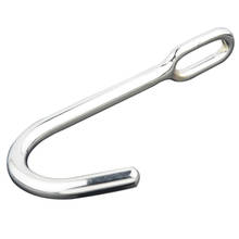 Sex Shop New 304 Stainless Steel Anal Hook Butt Plug Anal Dilator Adult games Metal Anal Sex Toys For Men Women Gay Products 2024 - buy cheap