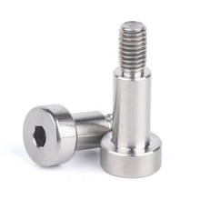 2pcs M10 Allen shoulder screws stainless steel plugs screw shaft shoulders limit plug polished rod diameter 12mm 10mm-85mm long 2024 - buy cheap