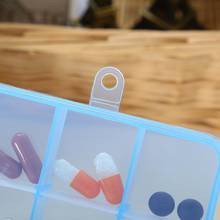 15 Slots Removable Transparent Pill Storage Box Cases Holder Organizer Pillbox Dispenser Medicine Tablet Box Pill Cace 2024 - buy cheap