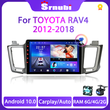 Srnubi для Toyota RAV4 RAV 4 XA40 XA50 2012-2018 2 Din Android Carplay Автомагнитола мультимедийный плеер навигация колонки GPS DVD 2024 - купить недорого