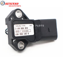 New MAP sensor 0281002401 038906051C 103075 Manifold Pressure Sensor case for A3 A6 A7 A8 Q5 2014-2015 2024 - buy cheap