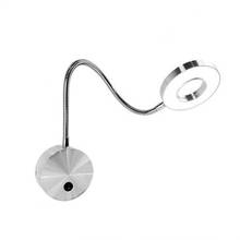 LED Wall Lamp 5W Gooseneck Bedside Reading Lamp LED Reading Light with Switch for Bedroom/Bathroom/Art Gallery Picture Lighting 2024 - buy cheap